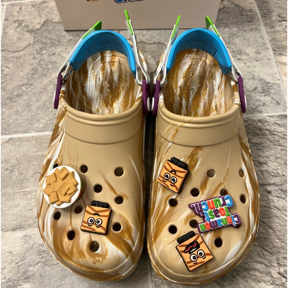 Cinnamon Toast Crunch Crocs